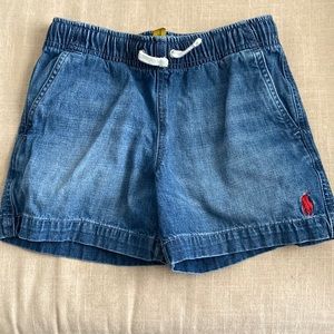 Polo Jean Shorts
